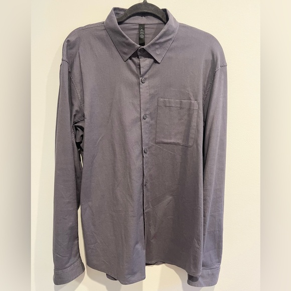 Men's Grey Lululemon Shirt - Picture 1 of 3